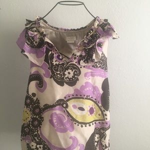 Kate Spade Slip on V-neck top size 8